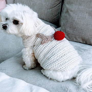 Rudolf Aran Dog Jumper