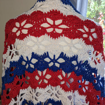 The American Star Lace Shrug