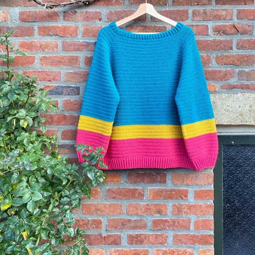 Basic Topdown Raglan Sweater
