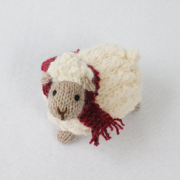 Bobble, Cable, Moss Sheep