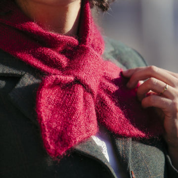 Polka Bow Scarf