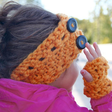 K way fingerless mittens