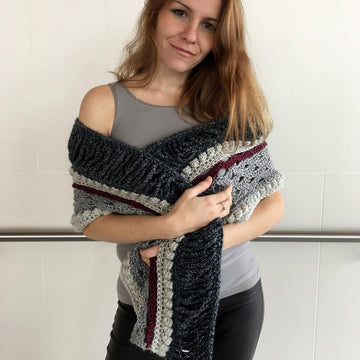 Crochet Wrap Pattern: A Little-Something-Different Scarf