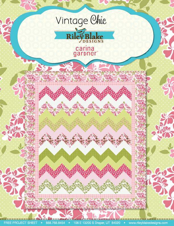 Riley Blake Vintage Chic - Downloadable PDF