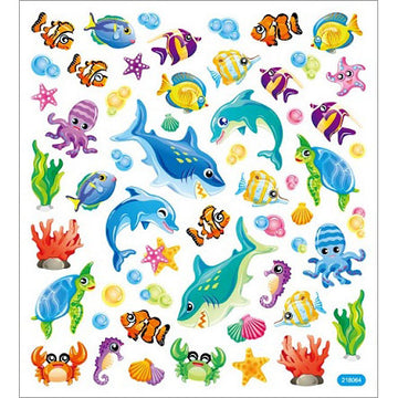 Tattoo King Sticker King Stickers - Marine Life