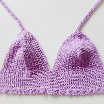 Purple Berry Bra Top