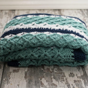 Seafoam Tranquility Throw