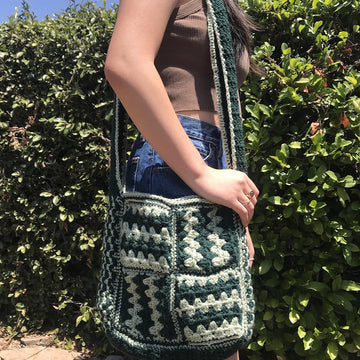 Electric Granny Square Bag