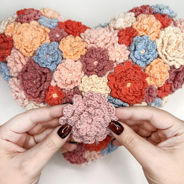 Blooming Heart Pillow