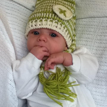 Long Tailed Stocking Pixie Hat