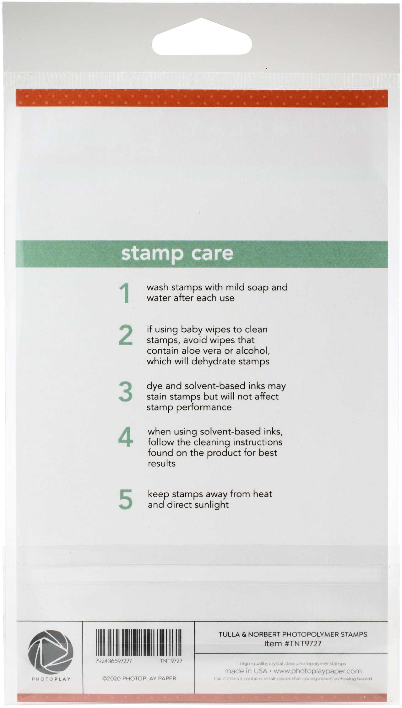 Photoplay Paper PhotoPlay Photopolymer Stamp - Tulla & Norbert