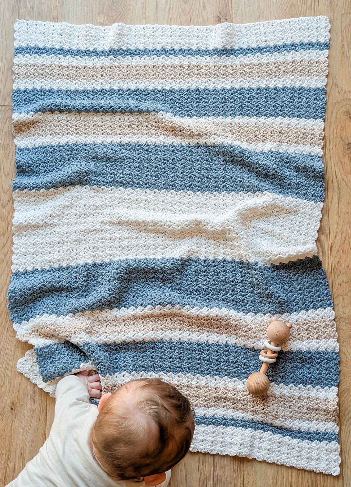 Coastal Baby Blanket