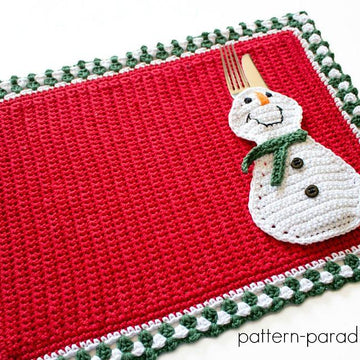 Frosty Placemat
