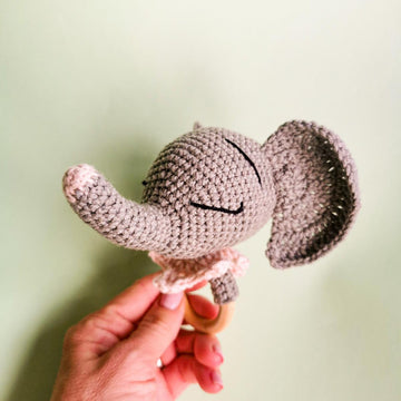 Hanno, the Elephant rattle