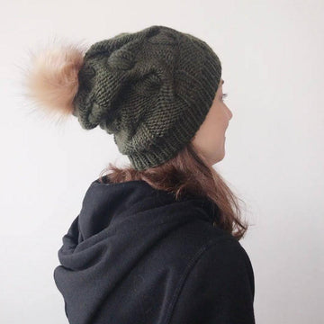 Upside Down cable hat