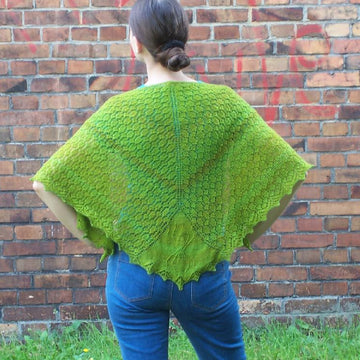 Friendly neighbourhood spider-shawl