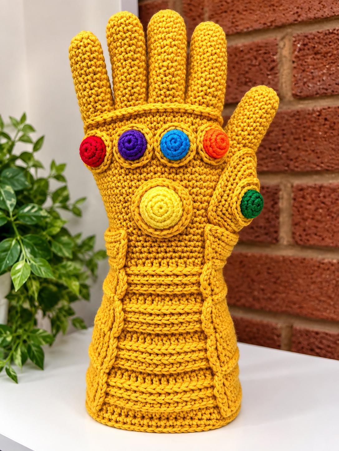 The Avengers Infinity Glove Crochet Pattern