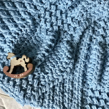 Blue Bayou Baby Blanket
