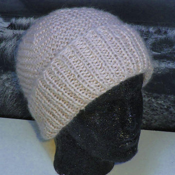 CHUNKY/ARAN PEAK GARTER STITCH BALACLAVA & BEANIE HAT