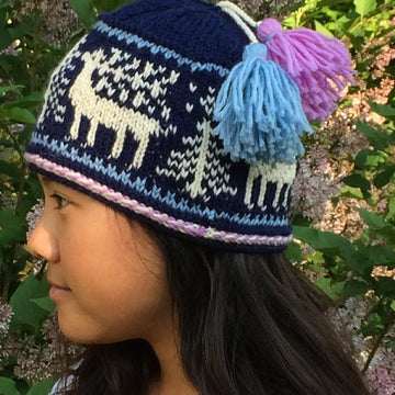 Modern Reindeer Hat