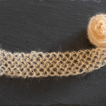 Mohair Simple Mesh Headband
