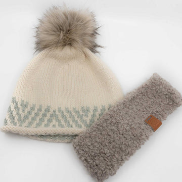 Sheepie Hat & Headband