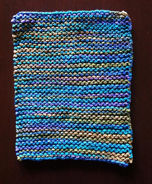 Simple Garter Dish Cloth