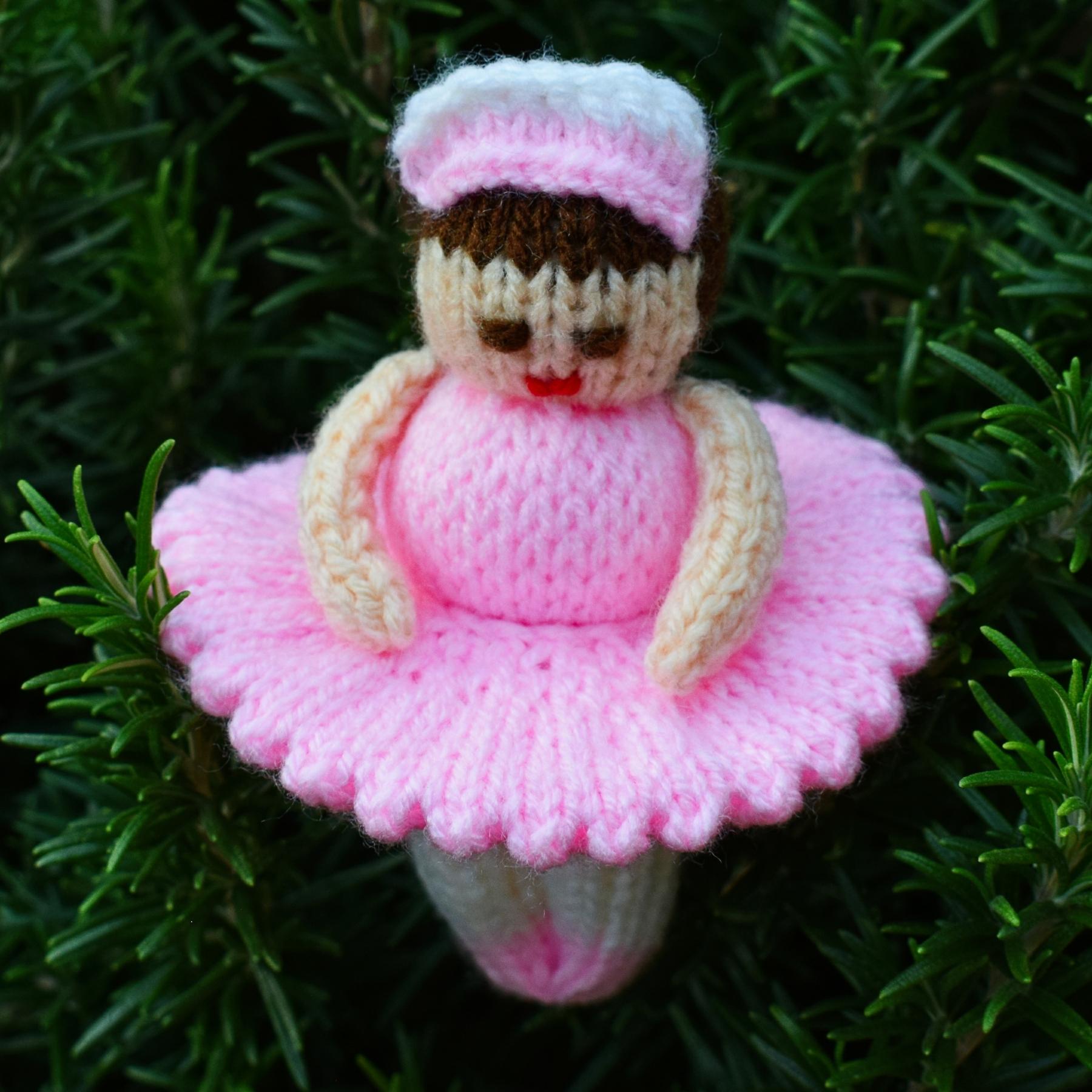 Charlotte the Ballerina Doll Knitting Pattern - Toy Knitting Pattern