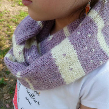The "Nordic" infinity scarf French version
