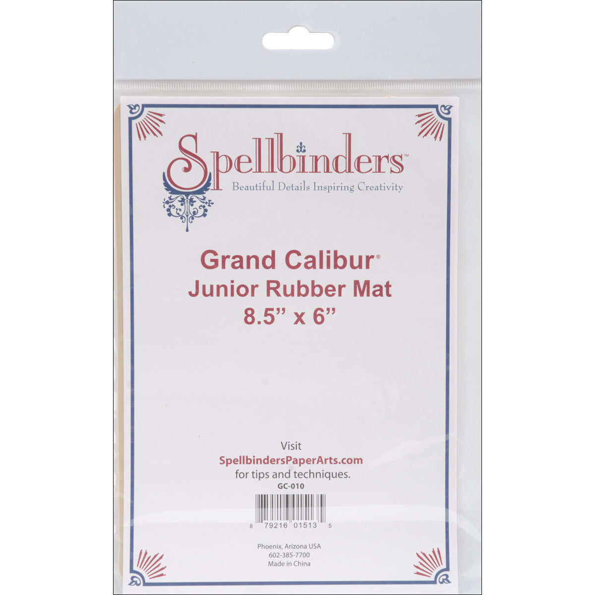 Spellbinders Grand Calibur Junior Rubber Mat - 8.5"X6"