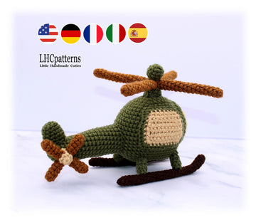 Military Helicopter Crochet Pattern