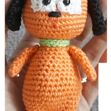 Crochet Pattern little Amigurumi Dog Peppi!