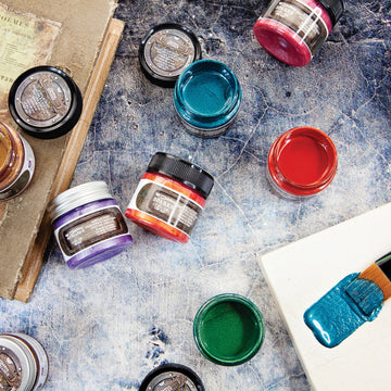 Prima Marketing Finnabair Sparks Acrylic Paint 1.7oz - Night Shadow
