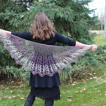Moonlight and Lace Scarf