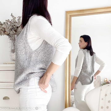 Size XL - DUO Reversible Knit Vest