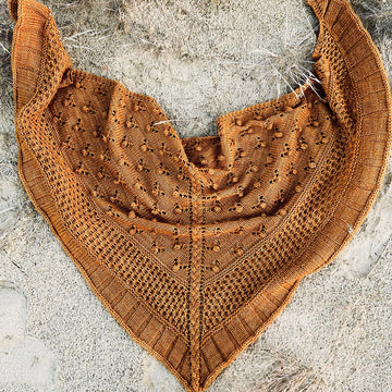 Solstice Rose Shawl