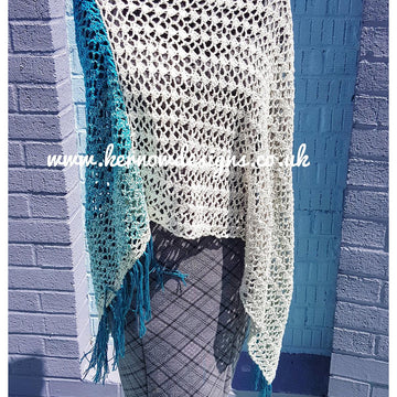 Moonlit Sea Spring/Summer Poncho