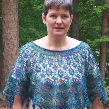 The Irish Sea shawl