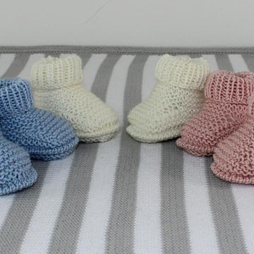 New Baby 4Ply Everyday Booties