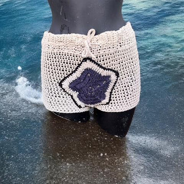 Star Crochet Shorts