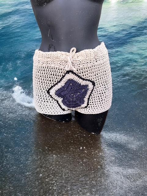 Star Crochet Shorts