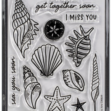 Hero Arts Clear Stamps 4"X6" - Sea You Soon