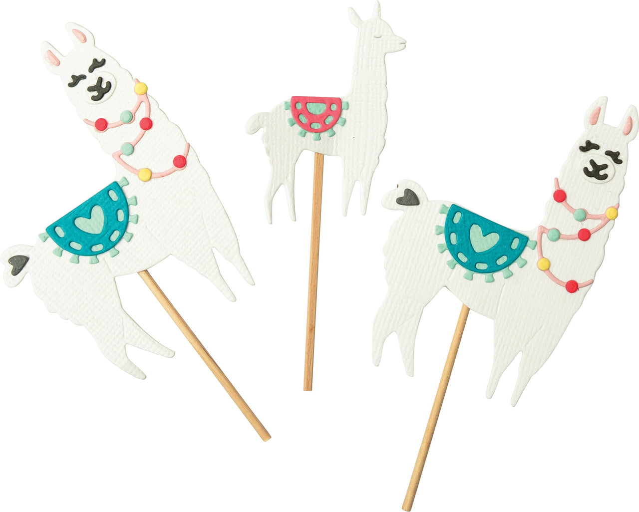 Sizzix Thinlits Dies By Katelyn Lizardi 12/Pkg - Llama & Baby Llama