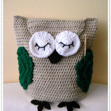 'Owl help you' project bag