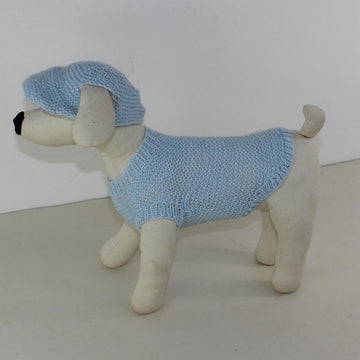 Small Dog 4 Ply Coat & Peak Cap