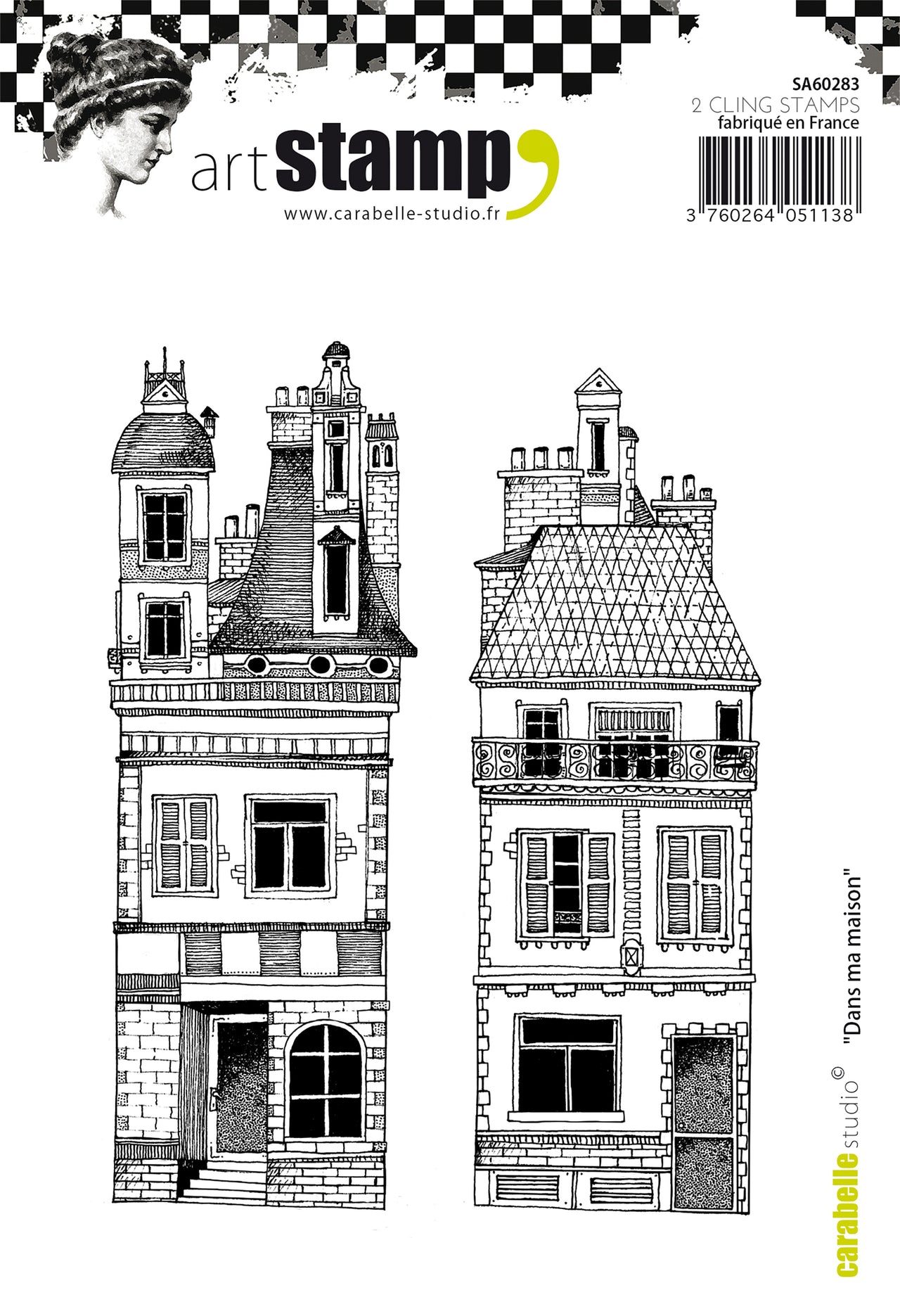 Carabelle Studio Cling Stamp A6 - In My House
