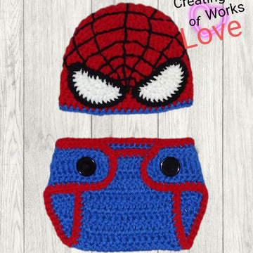 Comic Baby Diaper Cover Set
