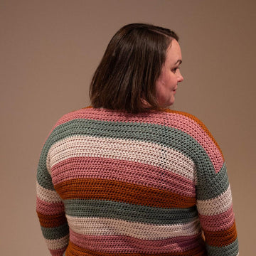 Striped Crochet Sweater