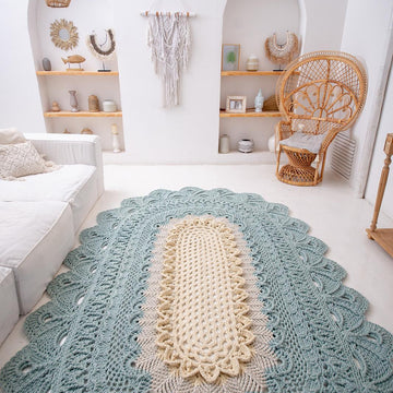 Rug LacePeacock