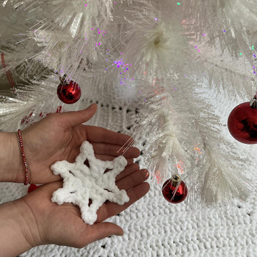 Plush Snowflake Sea Starfish
